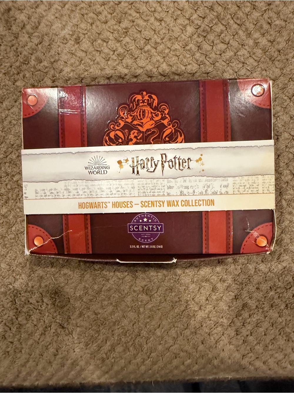 Wizarding World Harry Potter Hogwarts Houses Scentsy Wax Collection